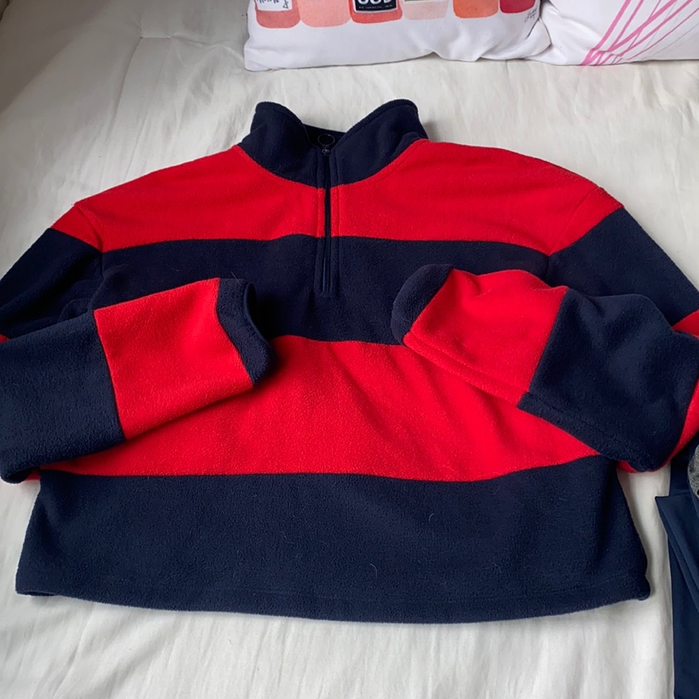 Garage Cropped 1/2 Zip